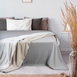Κουβέρτα υπέρδιπλη Vivid matelasse Art 11171 διαστάσεων 230x270cm σε χρώμα γκρι Κουβέρτα υπέρδιπλη Vivid matelasse Art 11171 διαστάσεων 230x270cm σε χρώμα γκρι