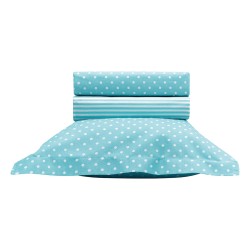 Σετ σεντόνια βρεφικά Art 5132 Turquoise διαστάσεν 120x170cm σε τιρκουάζ χρώμα Σετ σεντόνια βρεφικά Art 5132 Turquoise διαστάσεν 120x170cm σε τιρκουάζ χρώμα