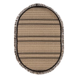 Οβάλ χαλάκι ψάθα με κρόσια Sol Art 9754 διαστάσεων 100x150cm σε χρώμα μπεζ Οβάλ χαλάκι ψάθα με κρόσια Sol Art 9754 διαστάσεων 100x150cm σε χρώμα μπεζ