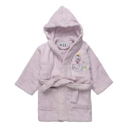 Μπουρνούζι Art 5405 για 2-3 ετών σε χρώμα λιλά με κουκούλα Μπουρνούζι Art 5405 για 2-3 ετών σε χρώμα λιλά με κουκούλα