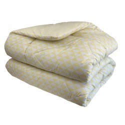 Πάπλωμα μονό διαστάσεων 160x240cm σε χρώμα Trigon Yellow