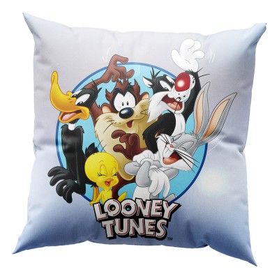 Μαξιλάρι με γέμιση Art 6189 Looney Tunes διαστάσεων 40x40cm εμπριμέ