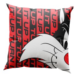 Μαξιλάρι με γέμιση Art 6192 Space Jam Sylvester διαστάσεων 40x40cm σε κόκκινο χρώμα Μαξιλάρι με γέμιση Art 6192 Space Jam Sylvester διαστάσεων 40x40cm σε κόκκινο χρώμα