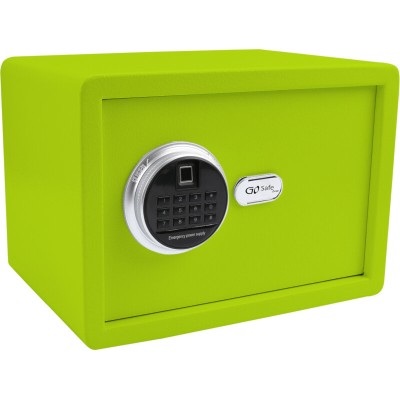 Χρηματοκιβώτιο με δακτυλικό αποτύπωμα και ηλεκτρονική κλειδαριά 25x35x25cm Olympia GOsafe σε λαχανί χρώμα