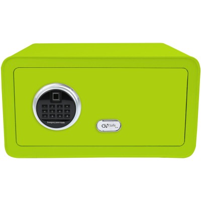 Χρηματοκιβώτιο με δακτυλικό αποτύπωμα και ηλεκτρονική κλειδαριά χωρητικότητας 28L διαστάσεων 23x43x35cm Olympia GOsafe σε πράσινο χρώμα