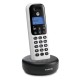 Ασύρματο τηλέφωνο με ανοιχτή ακρόαση Motorola T501 σε λευκό χρώμα με ελληνικό μενού