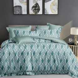 Σετ σεντόνια υπέρδιπλα Art 12054 Gorgeous you διαστάσεων 230x260cm σε πετρόλ χρώμα Σετ σεντόνια υπέρδιπλα Art 12054 Gorgeous you διαστάσεων 230x260cm σε πετρόλ χρώμα