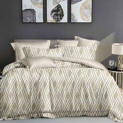 Σετ σεντόνια υπέρδιπλα Art 12056 Ever after διαστάσεων 230x260cm σε μπεζ χρώμα Σετ σεντόνια υπέρδιπλα Art 12056 Ever after διαστάσεων 230x260cm σε μπεζ χρώμα