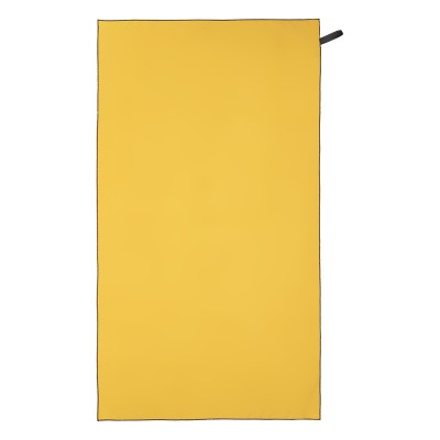 Πετσέτα θαλάσσης Microfiber Art 2200 διαστάσεων 90x160cm σε κίτρινο χρώμα