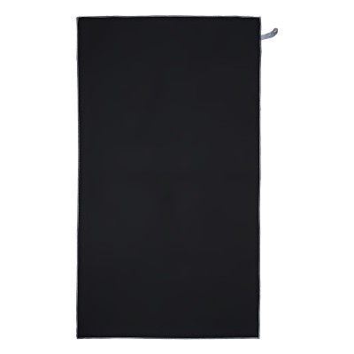 Πετσέτα 100% Microfiber ιδανική για παραλία Art 2200 διαστάσεων 90x160cm σε μαύρο χρώμα