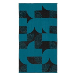 Πετσέτα θαλάσσης Art 2214 διαστάσεων 86x160cm σε χρώμα μπλε με σχέδια Πετσέτα θαλάσσης Art 2214 διαστάσεων 86x160cm σε χρώμα μπλε με σχέδια