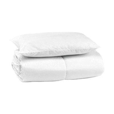 Βρεφικό πάπλωμα με μαξιλάρι Art 4090 διαστάσεων 100x140cm σε λευκό χρώμα σετ με μαξιλάρι