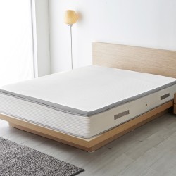 Ανώστρωμα Gel Memory Foam Relief Art 4500 διαστάσεων 140x200cm σε λευκό χρώμα Ανώστρωμα Gel Memory Foam Relief Art 4500 διαστάσεων 140x200cm σε λευκό χρώμα