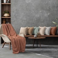 Μαξιλαροθήκη διακοσμητική Lamb Art 8570 διαστάσεων 42x42cm σε χρώμα ροζ Μαξιλαροθήκη διακοσμητική Lamb Art 8570 διαστάσεων 42x42cm σε χρώμα ροζ