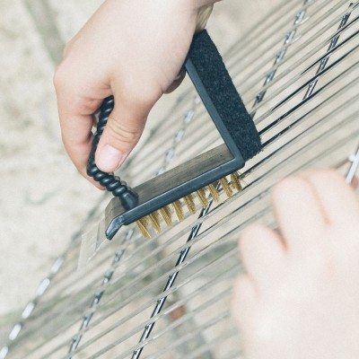 Βούρτσα καθαρισμού 3 σε 1 για BBQ Grill Osio OGA-1478 Βούρτσα καθαρισμού 3 σε 1 για BBQ Grill Osio OGA-1478