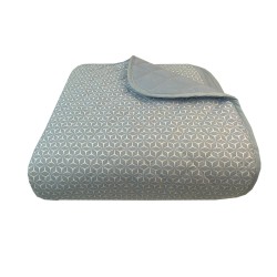 Κουβερλί υπέρδιπλα Lidia Blue διαστάσεων 2.20x2.40cm