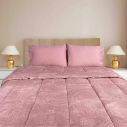 Κουβερτοπάπλωμα υπέρδιπλο διαστάσεων 2,20x2,40cm σε χρώμα Dusty Rose