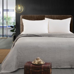 Κουβέρτα μονόχρωμη υπέρδιπλη Fleece Art 11555 διαστάσεων 220x240cm σε γκρι χρώμα Κουβέρτα μονόχρωμη υπέρδιπλη Fleece Art 11555 διαστάσεων 220x240cm σε γκρι χρώμα