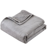 Κουβέρτα μονόχρωμη υπέρδιπλη Fleece Art 11555 διαστάσεων 220x240cm σε γκρι χρώμα Κουβέρτα μονόχρωμη υπέρδιπλη Fleece Art 11555 διαστάσεων 220x240cm σε γκρι χρώμα