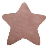 Πατάκι Rabbit Art 9645 αστέρι διαστάσεων 100x100cm σε χρώμα αμέθυστος