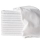 Πετσέτα χεριών λαβέτα διαστάσεων 30x50cm σε λευκό χρώμα 450gr 100% cotton πεννιέ