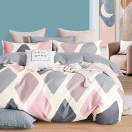 Σετ σεντόνια υπέρδιπλα Art 12135 Nadia διαστάσεων 230x260cm σε χρώμα γκρι Σετ σεντόνια υπέρδιπλα Art 12135 Nadia διαστάσεων 230x260cm σε χρώμα γκρι