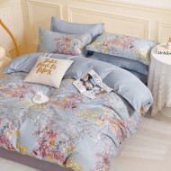 Σετ σεντόνια υπέρδιπλα Art 12136 Annette διαστάσεων 230x260cm σε χρώμα σιέλ