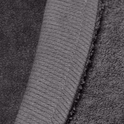 Μπουρνούζι με γιακά Art 3401 σε χρώμα ανθρακί σε νούμερο Large