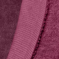 Μπουρνούζι με γιακά Art 3404 σε χρώμα δαμασκινί σε νούμερο Medium