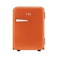 Μini bar ρετρό R600 θορύβου 22dB χωρητικότητας 40L First Austria σε χρώμα πορτοκαλί 