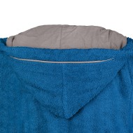 Μπουρνούζι παιδικό με κουκούλα Art 3433 σε χρώμα μπλε σε νούμερο 4-6