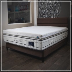 Ανώστρωμα διπλό διαστάσεων 140x190x10cm δύο όψεων 10cm με καπιτονέ κάλυμμα Ανώστρωμα διπλό διαστάσεων 140x190x10cm δύο όψεων 10cm με καπιτονέ κάλυμμα