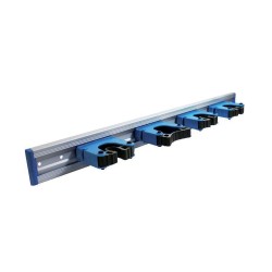 Επιτοίχια βάση 4 θέσεων για σκούπες και κοντάρια με διαστάσεις 50x4.5cm 