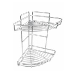 Εταζέρα μεταλλική διώροφη διαστάσεων 25x34x36cm