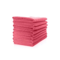 Πανί καθαρισμού Microfiber σε ροζ χρώμα με διαστάσεις 40x40cm σύνθεση 80% polyester - 20% polyamide    