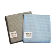 Πανάκι Μicrofibra Ultra Fine σε μπλε χρώμα διαστάσεων 40x40cm σε συσκευασία 10 τεμαχίων