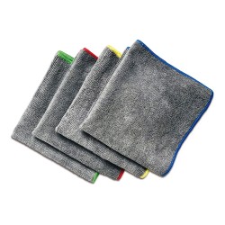 Πανάκια μικροϊνών γενικής χρήσης με διαστάσεις 36x38cm γκρι-κίτρινο χρώμα σε συσκευασία 10 τεμαχίων