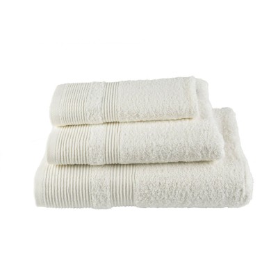 Πετσέτα προσώπου 50x100cm εκρού 100%βαμβάκι πεννιέ με εξαιρετική απορροφητικότητα 550gr/m2