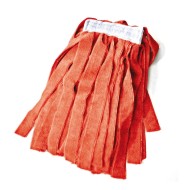 Σφουγγαρίστρα επαγγελματική σε κόκκινο χρώμα με λωρίδες από MICROFIBER 300gr  Σφουγγαρίστρα επαγγελματική σε κόκκινο χρώμα με λωρίδες από MICROFIBER 300gr