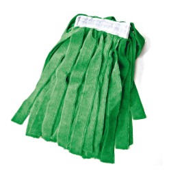 Σφουγγαρίστρα επαγγελματική με λωρίδες από MICROFIBER 300gr σε πράσινο χρώμα