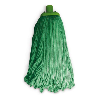 Σφουγγαρίστρα βιδωτή με ελληνικό πάσο βάρους 250gr σε πράσινο χρώμα με Polybag 