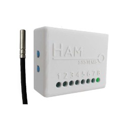 Wi-Fi καταγραφικό θερμοκρασίας ψυκτικών θαλάμων με ένα εξωτερικό αισθητήριο ΗΑΜ ThermoSenseX1