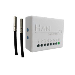 Wi-Fi καταγραφικό θερμοκρασίας ψυκτικών θαλάμων με δύο εξωτερικά αισθητήρια ΗΑΜ ThermoSenseX2