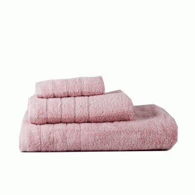 Πετσέτα χεριών 100% βαμβάκι πενιέ βάρους 550gr/m2 30Χ50cm σε χρώμα ροζ 