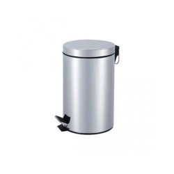 Χαρτοδοχείο με υδραυλικό πεντάλ Inox 430 γυαλιστερό 5lit ιδανικό για ενοικιαζόμενα καταλύματα Χαρτοδοχείο με υδραυλικό πεντάλ Inox 430 γυαλιστερό 5lit ιδανικό για ενοικιαζόμενα καταλύματα