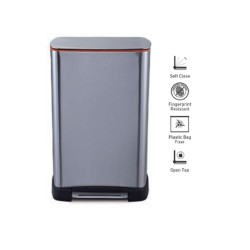 Κάδος ανοξείδωτος παραλληλόγραμμος χωρητικότητας 30lit