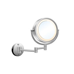 Φωτιζόμενος καθρέπτης με LED φωτισμό επίτοιχος μεγενθυτικός δύο όψεων