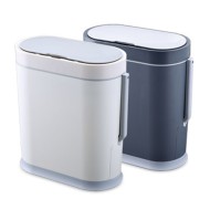 Κάδος πλαστικός με ενσωματωμένο ειδικό πιγκάλ και αισθητήρα ανοίγματος σε γκρί χρώμα