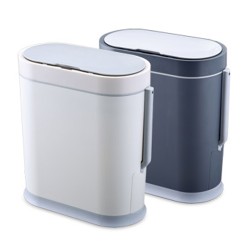 Κάδος πλαστικός με ενσωματωμένο ειδικό πιγκάλ και αισθητήρα ανοίγματος σε γκρί χρώμα Κάδος πλαστικός με ενσωματωμένο ειδικό πιγκάλ και αισθητήρα ανοίγματος σε γκρί χρώμα
