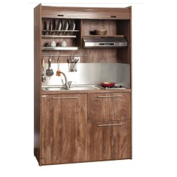 Πολυκουζίνα mini kitchen 125cm με φουρνάκι χωρίς ψυγείο απόχρωση πεύκου για ξενώνες & γραφεία Πολυκουζίνα mini kitchen 125cm με φουρνάκι χωρίς ψυγείο απόχρωση πεύκου για ξενώνες & γραφεία
